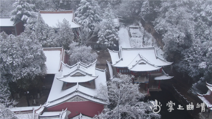 宣威迎来2022年首场降雪