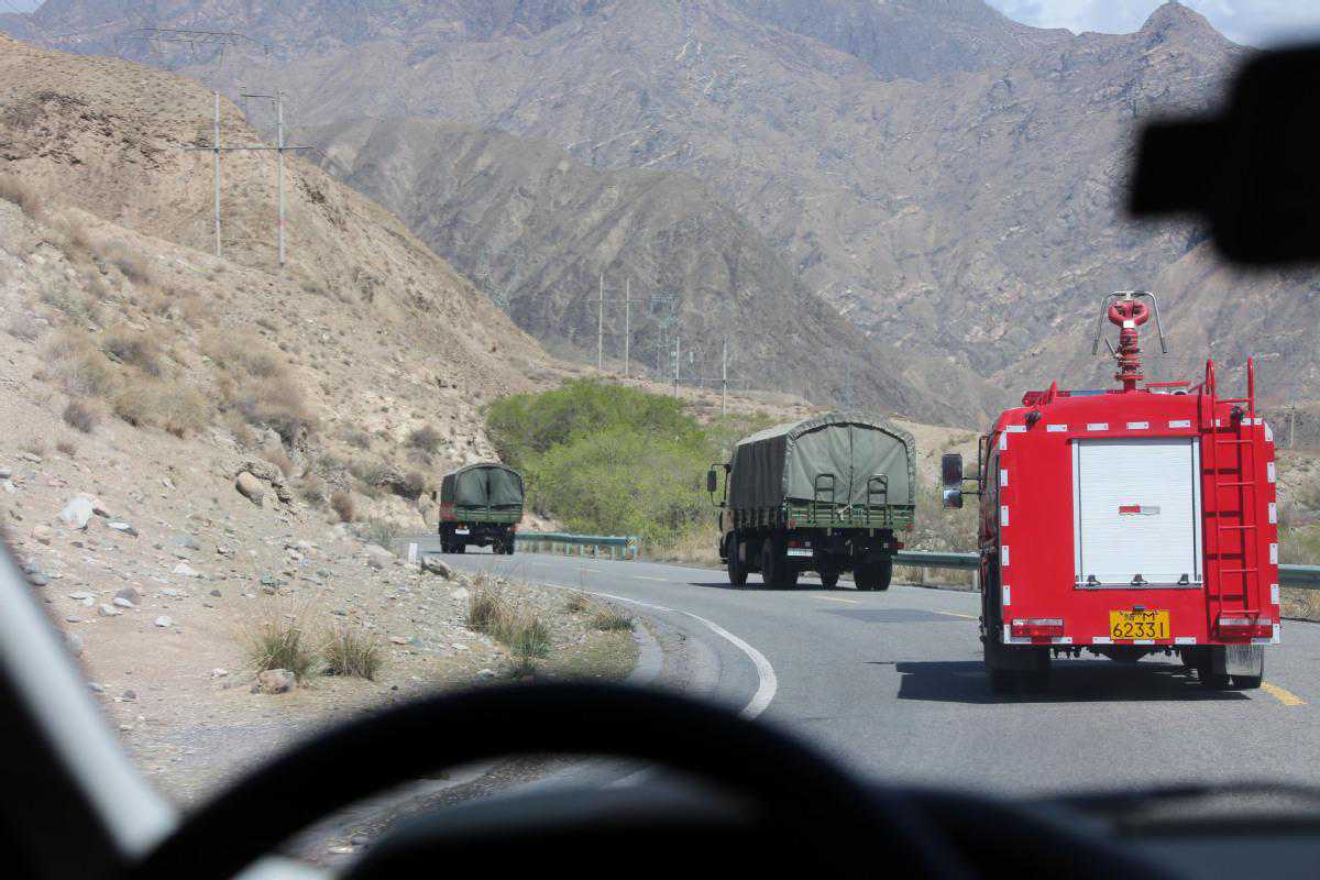 新疆巴州34名指战员第17次靠前驻防和静县巴仑台