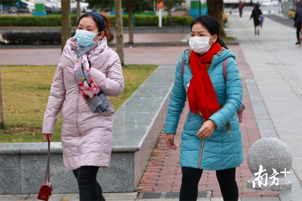图说|气温骤降！东莞市气象台紧急发布橙色寒冷预警