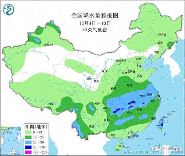 未来十天将有两股冷空气来袭！南方有明显降雨