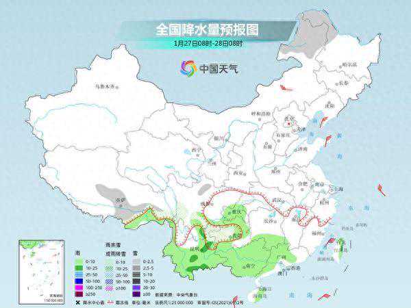今明两天全国大部持续升温，预计未来十天雨雪天气频繁