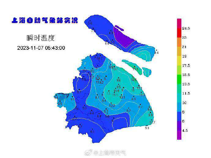 冷到发紫！今晨崇明仅5℃，还有一波冷空气要来
