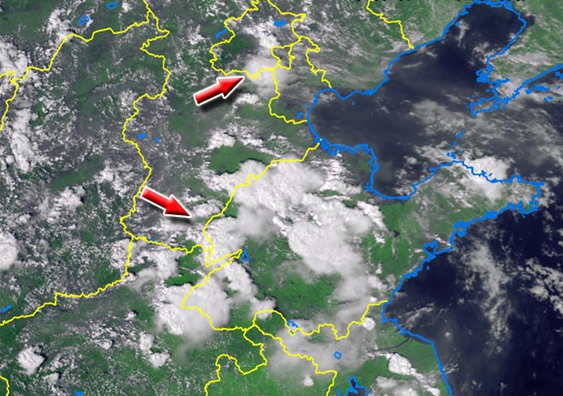 你知道对流云团长啥样吗？| 卫星云图带你识天气①