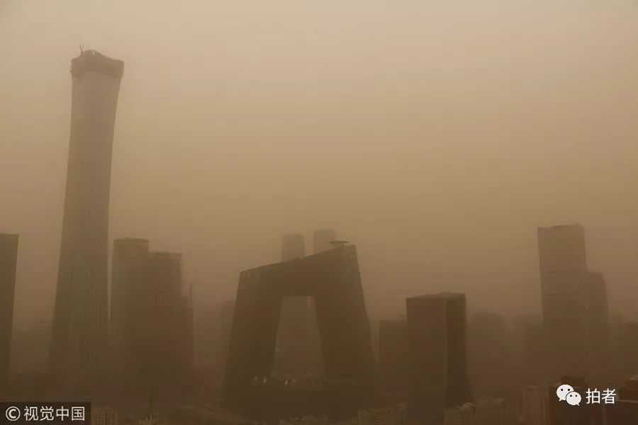 北京PM10近2000！沙尘和霾为何同时出现？（多图）