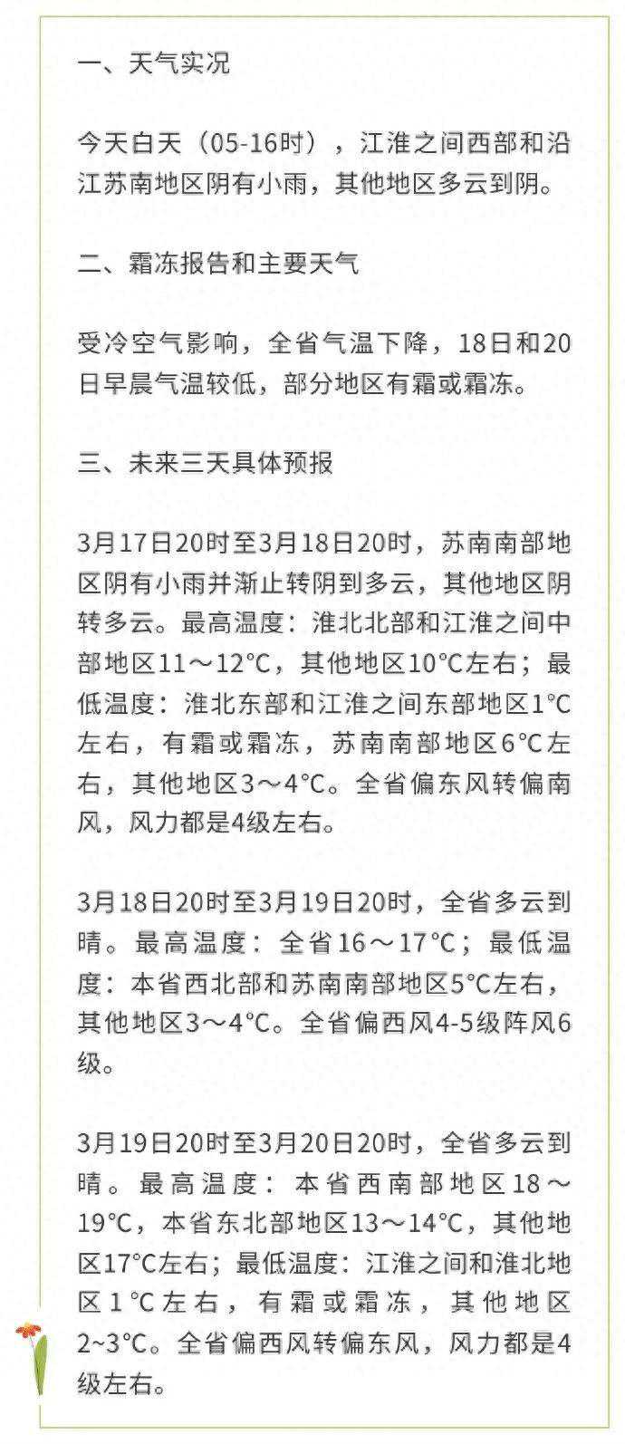 2℃！有霜冻！