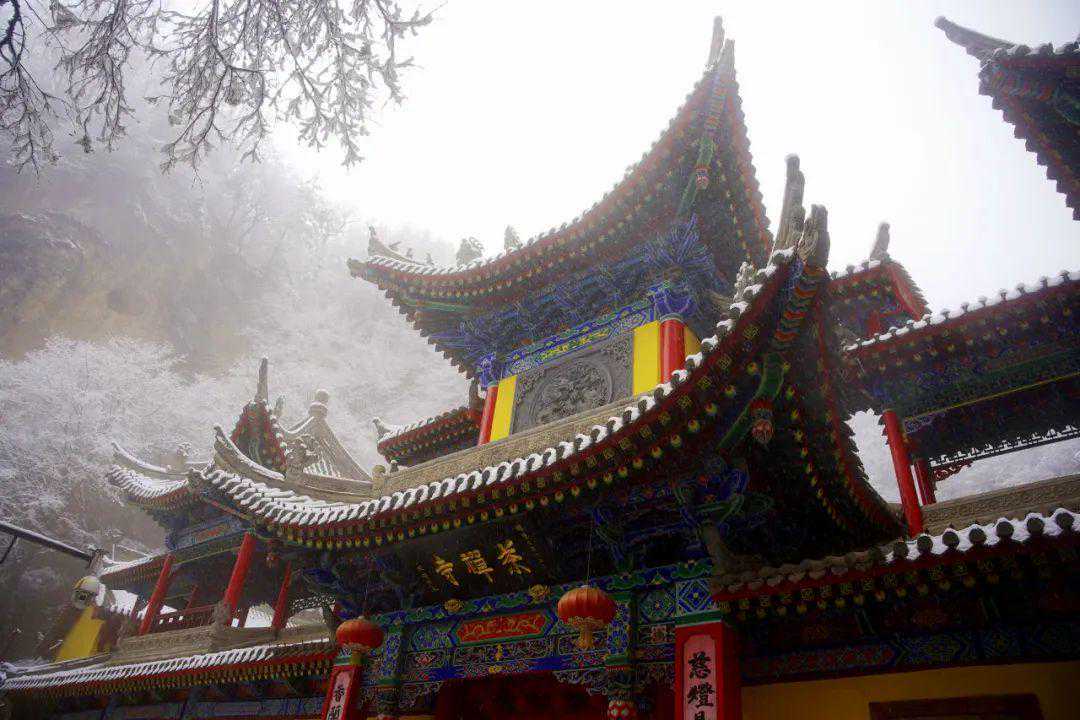 崆峒山绝美封山雪｜大自然压轴之作，抓住初春的最后一场雪！