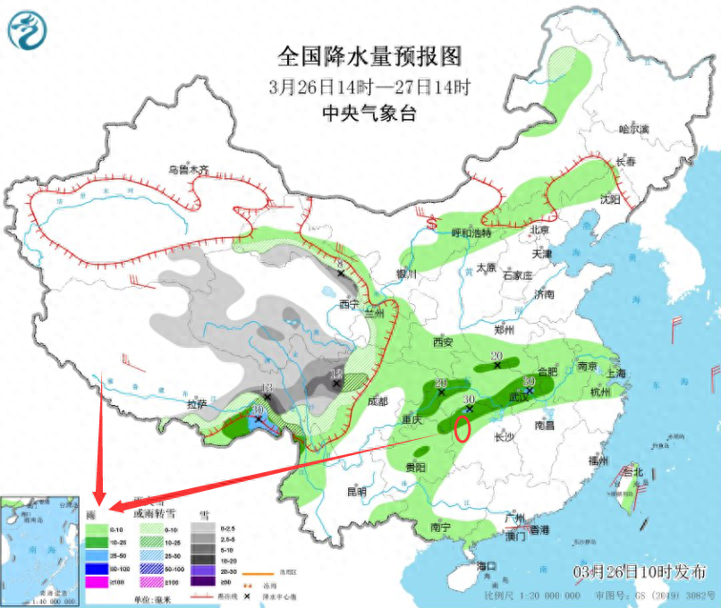 湖南怀化：天气预报，未来3天覆盖式降雨结束，迎来久违晴天！