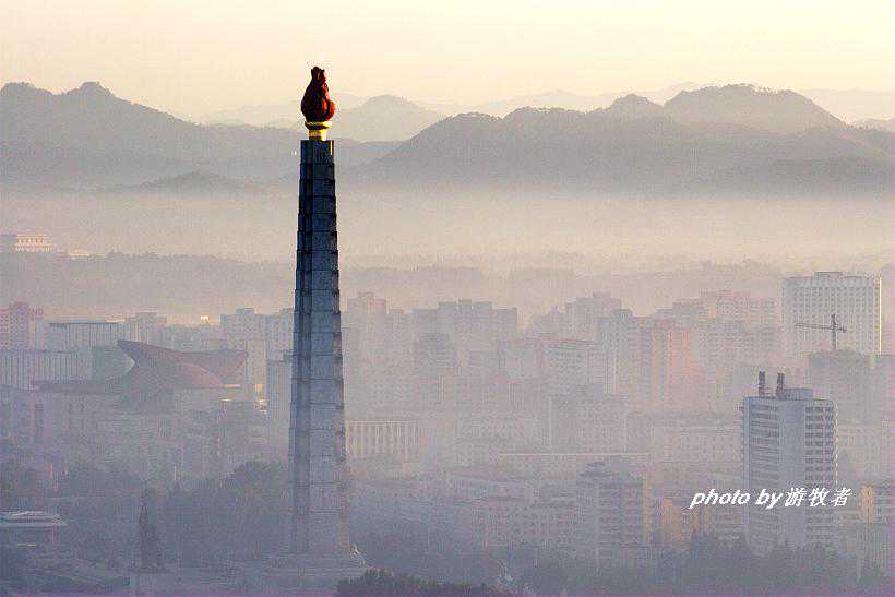 实拍朝鲜平壤的清晨，平壤真的有雾霾吗？空气质量如何？