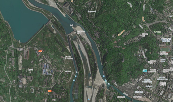 卫星地图看古代3大水利工程，沿用至今，精巧的设计不输现代水利