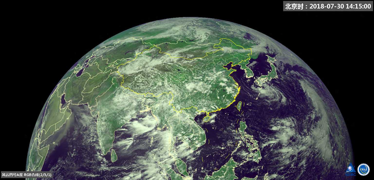 今天的天气舞台发生了什么？台风到哪里了？高清卫星云图带你看