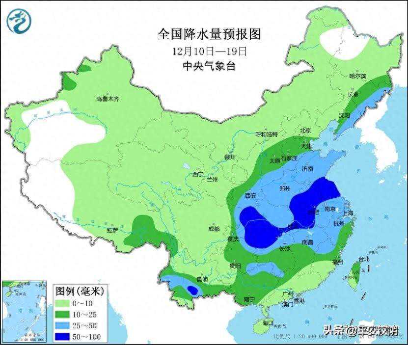 新一轮寒潮冷空气来袭，暴雪大雨分布下列地区，12~14号天气预报