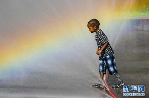 维也纳遭遇高温天气