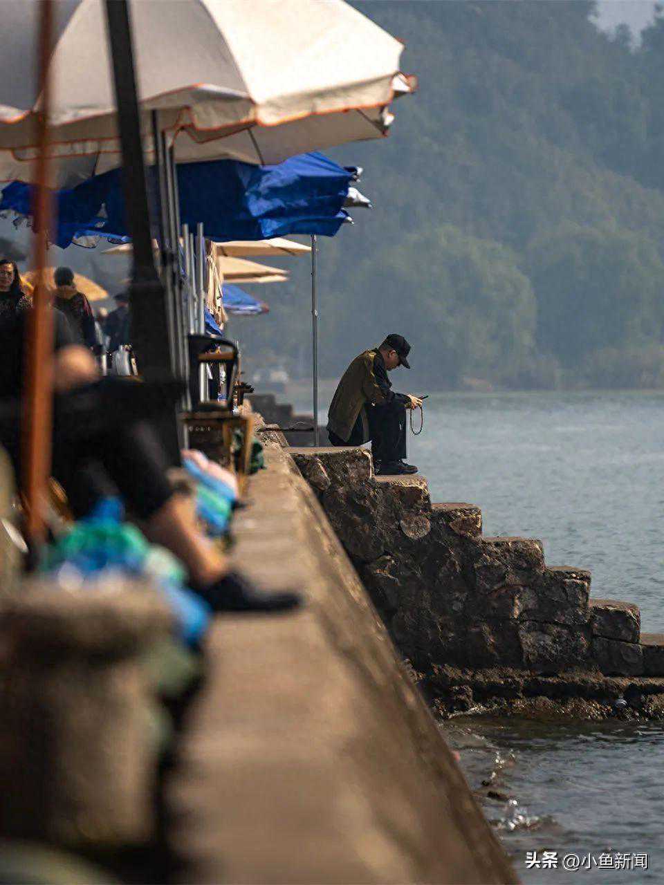 晴朗的天气去太湖渔港村逛一逛