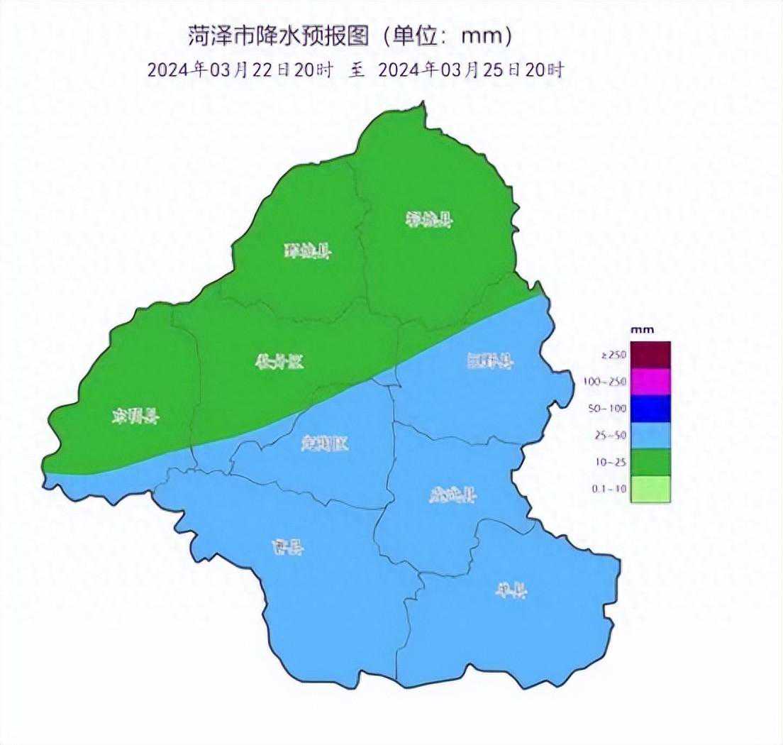 菏泽发布重要天气预报！降雨降温大风齐上阵！