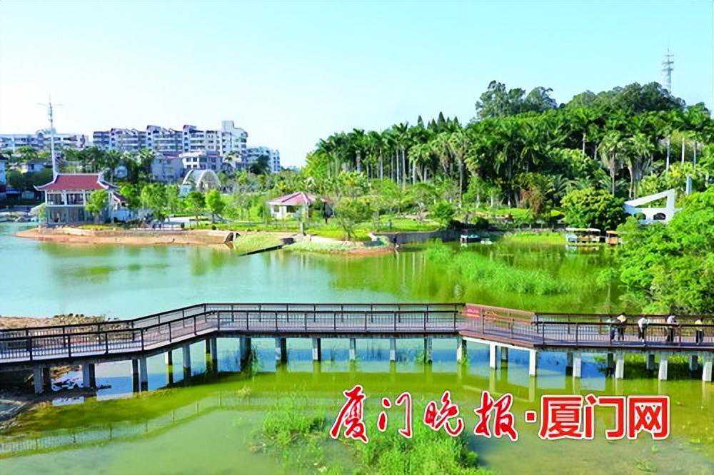 硬件升级，湖里公园改造完成！厦门天气晴好，一起去打卡吧