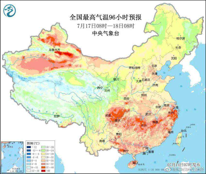 今日，天津最高气温达……多地气温40 ℃以上！未来10天，这些地方会更热！为啥？