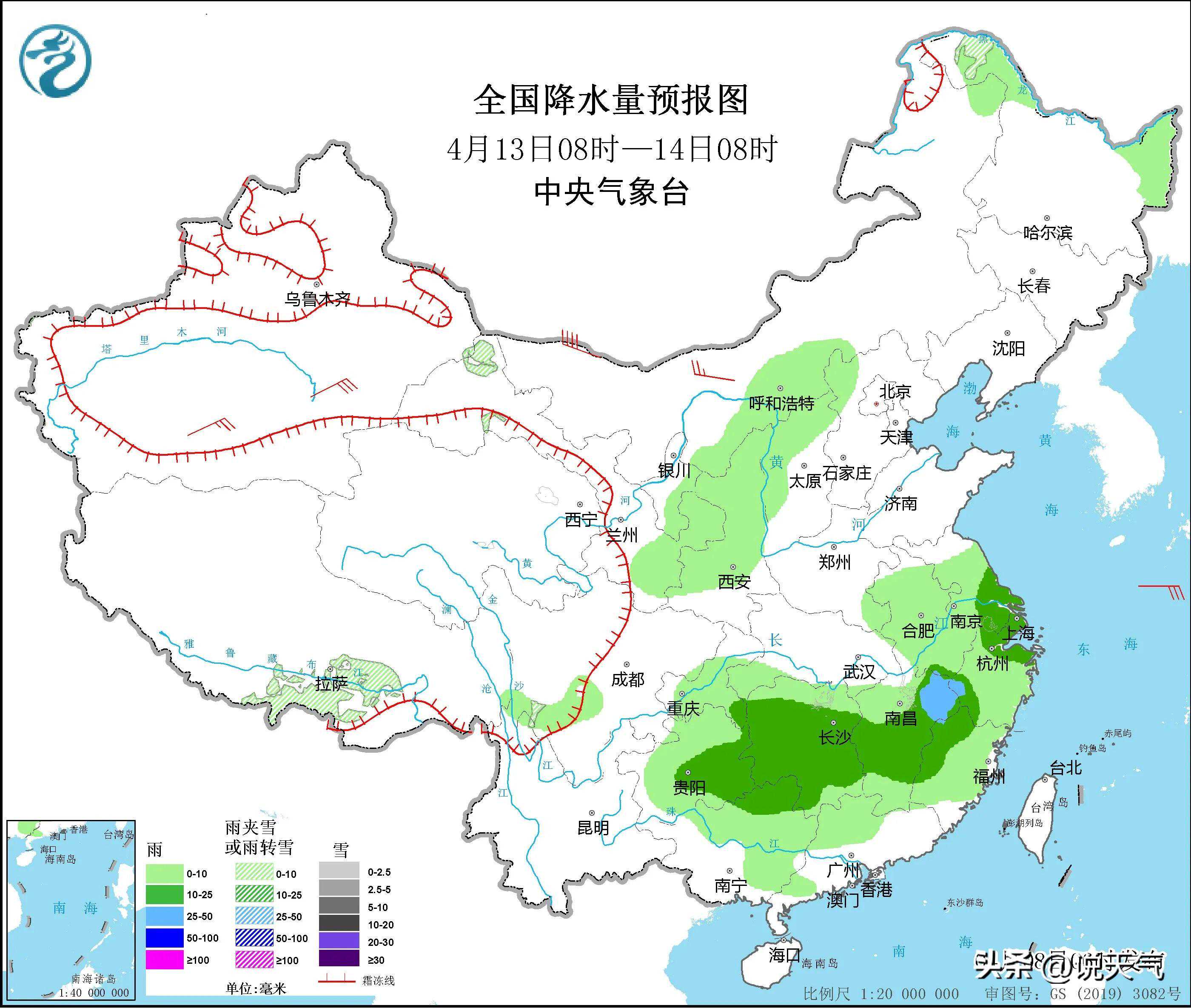 没完了!陕西将再度出现7天连雨！
