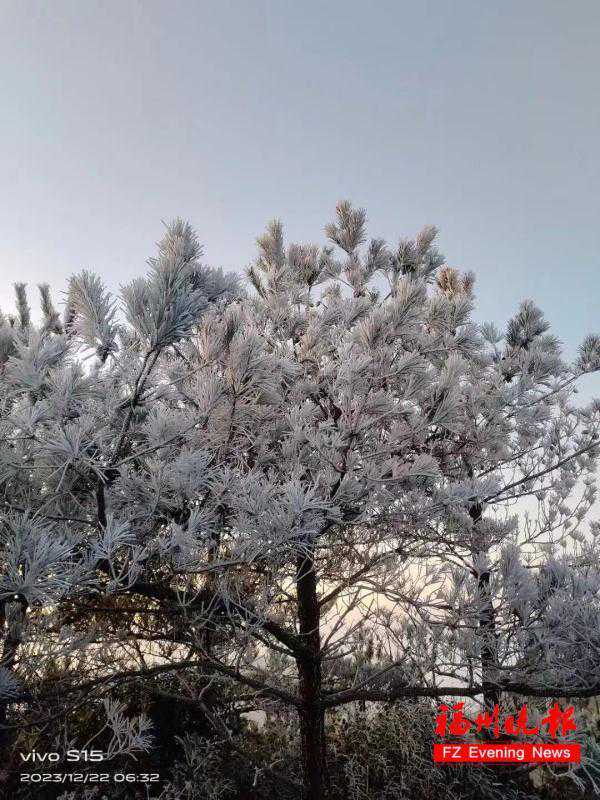 福州出现罕见气象景观