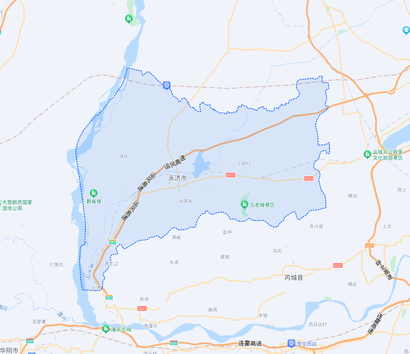 地理志.运城市.县域-永济市