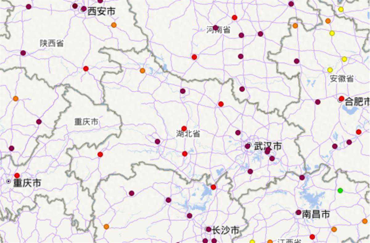 受不利气象条件影响，今日武汉空气质量持续较差