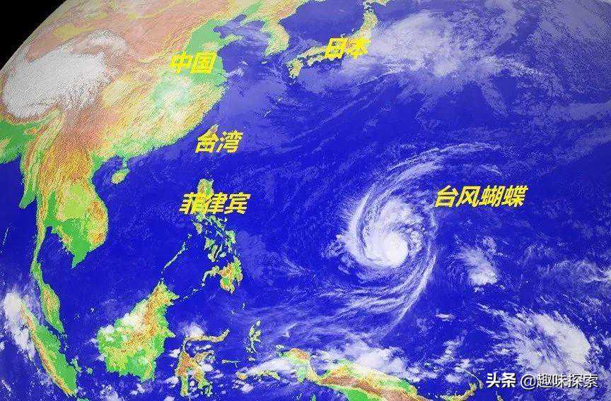 强台风“蝴蝶”风力达15级，势不可挡，今天有望成16级超强台风